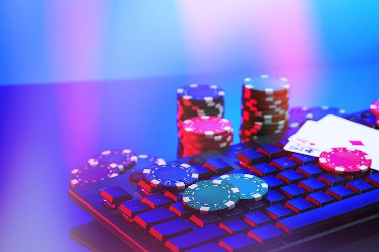 Tampilan roda Crazy Time yang besar dengan segmen berbeda dan dealer langsung di studio m77casino